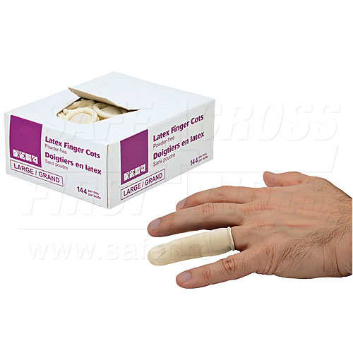 finger-cots-latex-powder free-extrra-large